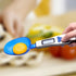 Yoidesu Digital Kitchen Scale, Electronic Gram Measuring Spoon, 500g/0.1g Blue Cute Digital Weight Scale Spoon with 3 Measuring Spoons for Portion...