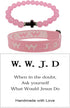 Pingyongchang Christian Cross Gifts What Would Jesus Do Bracelets WWJD Bracelets Letter Matching Couples Protection Braided Rope Inspirational Rel...