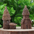 Opexicos 7Pcs Micro Landscape Accessories Resin Rockery and House Crafts Ornaments Sand Table Supplies Aquarium Accessories...