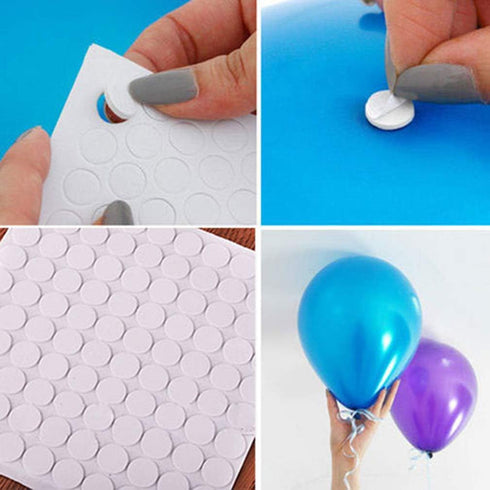 200 Points Balloon Dot Glue Attach Balloons To Ceiling Or Wall...