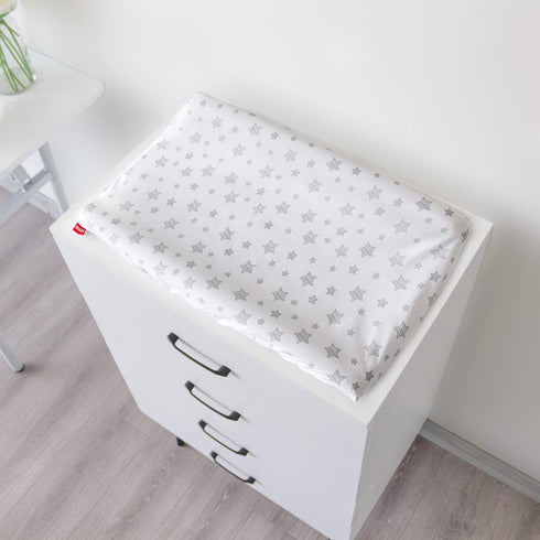 Changing Pad Cover for Girls 2 Pack, Lovely Print Soft Unisex Diaper Change Table Sheets, Fit 32"x16" Contoured Pad, Comfy Cozy 2-Pack Cradle Shee...