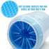 Portable Dog Paw Cleaner (Small, Orange)...