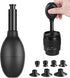 Lens Sucker Kit, 8-in-1 Sucker Kit with 7 Interchangeable Strong Suction Cups, Long Anti-Static Pen Manual Vacuum Suction Pen Lens Puller Repair T...