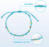 9Pcs Surfer Wave Bracelets for Teen Girls Summer Bracelets Beach Bracelets for Women Adjustable Waterproof Handmade String Bracelets Surfer Bracel...