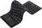 Roll-up Silicone Keyboard, Fully Sealed Silent Soft Keyboard Lightweight Portable USB Wired Keyboard 85 Keys Foldable Waterproof Flexible Keyboard...