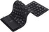 Roll-up Silicone Keyboard, Fully Sealed Silent Soft Keyboard Lightweight Portable USB Wired Keyboard 85 Keys Foldable Waterproof Flexible Keyboard...