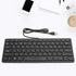 Wired Mini Japanese Keyboard, USB Ergonomic Keyboard Ultra-Thin 78 Key for Desktop, Computer, PC Gamers(Black)...