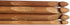 12pcs 6" Bamboo Crochet Hooks Needle Knitting Hooks Weave Yarn, 3 to 10 mm Diameters...