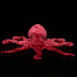 ZHONGXIN MADE Simulation Octopus Plush Toy -Red Soft Real Life Octopus Stuffed Animal Toys, Lifelike Deep Sea Creeping Animal Octopuses Plush Toys...
