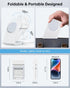 3 in 1 Foldable Magnetic Wireless Charging Station with PD 20W USB-C Adapter, Compatible with MagSafe, Magnetic Charger Stand for iPhone 15/14/13/...