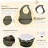 Baby Feeding Set of 4–Made from Premium Food-Grade & BPA-Free Silicone Baby Weaning Set –Durable & Eco-Friendly Toddler Plates, Safe Baby Feeding ...