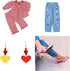MSCFTFB 33 Pieces Small Heart Iron on Patches Sew Embroidered Patches Appliques Garment Embellishments for Clothing Jackets Backpack Shoes Repairi...