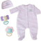 Aori Reborn Baby Dolls Clothes 20 inch Outfit White Onesie for 17-20 Inch Reborn Doll Newborn Dolls...