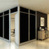 VELIMAX Static Cling Total Blackout Window Film Privacy Room Darkening Window Tint Black Window Cover 100% Light Blocking No Glue (29.5 x 78.7 inc...
