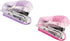 Hand Stapler, 2-Piece Mini Stapler with Pin Puller for Binding Documents (Purple Pink)...