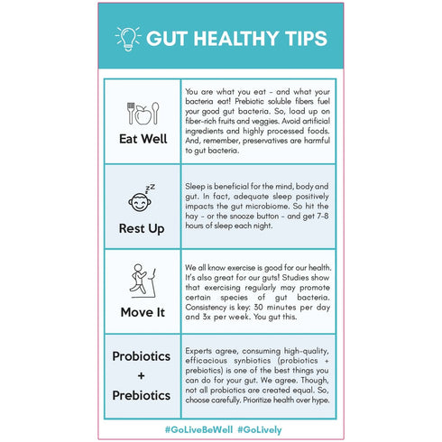 GoLive Probiotics & Prebiotics for Women and Men Glow for Beauty, Sugar-Free Synbiotic Powder. +25 Bllion CFUs; 10 Clinical Strains for Healthy, I...
