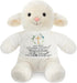 10 Inch Baptism Gifts for Girls Boys Baby Praying Lamb Dolls with Clothing Christening Dedication Gift Soft Lamb Stuffed Animal Religious Gifts fo...