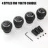 Universal Shift Knob 6 Speed Manual Gearbox Shift Knobs Fit for Most Car Transport Vehicles?Round Head R Up?...
