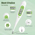 Femometer Thermometer for Adults and Kids, Digital Thermometer with Fever Alert, Memory Recall, C/F Switchable, for Oral, Rectal or Under Arm Use,...