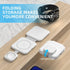 3 in 1 Wireless Charger, Magnetic Foldable 3 in 1 Charging Station, Fast Wireless Charging Pad, Compatible for iPhone 14/Pro/Max/Plus/13/12 Series...