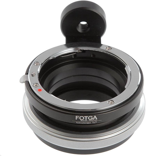 Fotga Tilt Lens Mount Adapter for Nikon F Mount Lens to Sony E-Mount NEX-5N NEX-5R NEX5T NEX6 NEX7 NEX-F3 A6000 A6100 A6300 A6400 A6500 A6600 A500...