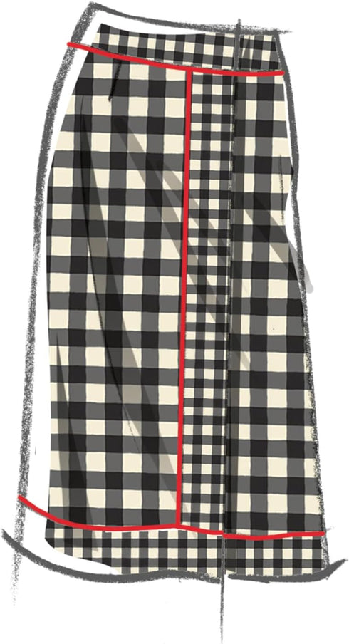 McCall's Learn to Sew Misses' Wrap Skirts Sewing Pattern Kit, Design Code M8409, Sizes 16-18-20-22-24...