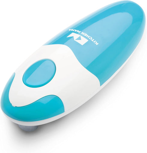 Kitchen Mama Auto Electric Can Opener: Safe, Easy with One Touch, Smooth Edge, Battery Operated, Cordless, Automatic Can Opener for Seniors with A...