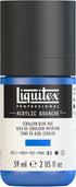 Liquitex Professional Acrylic Gouache, 2-oz (59ml) Bottle, Cerulean Blue Hue...