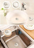 Bath Tub Drain Stoppers, 4 Pieces Sink Bathtub Plug Rubber Kitchen Bathroom Laundry Bar Water Stopper Seal with Hanging Ring for Shower Faucet Cov...