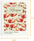 2 Pack Recipe Book To Write In Your Own Recipes, 8.5" x 11" Personal Blank Recipe Notebook Journal Blank Cookbook Recipe Journal (120 Recipe Pages...