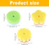 Individually Wrapped Sponge, Kitchen Dishwashing Sponge Multi-Purpose Mesh Net Scouring Pad, Odor-Free Sponge Wipes Suitable for Travel Apartments...