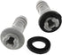 DGZZI Drain Straight Connector 2PCS 3/5 Inch 15mm AC Drain Hose Connector Straight Fitting with Rubber Ring for Window Air Conditioner and Mini Sp...