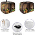 Toaster Dust Cover with Pockets, Red Wine Glass Wooden Barrel Grape Soft Washable 4 Slice Toaster Cover, Dust-proof Cover for Small Appliance Cove...