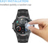 Screen Protector Compatible for Jdcrsj Military S66 Smart Watch 1.52" (3 Pack) 9H Tempered Glass Film Compatible for Nehcovbo, Bvlrksc NX8 Smart W...