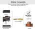 4pack 1/4 to 3.5mm Audio Adapter Quarter Inch to Headphone Jack Stereo 3.5mm Female Audio Jack Adapter Gold for Speaker Headphone Guitar......