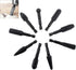 10pcs Rotary Burr Wood Carving Rasp Files Set for Woodworking Carving & Rubber Deburring, Shaping and Grooving, with 1/4" Hex Shank Wood Carving R...