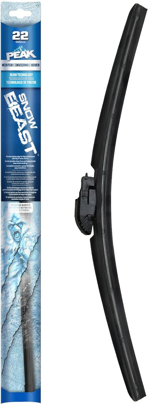 PEAK Snow Beast Winter Windshield Wiper Blade, 22-inch...