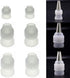 6 Pack Piping Nozzles Coupler, Couplers Adaptor Cake Decorating Tools, 3 Size Couplers for Icing Nozzles...