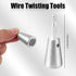 2 Pcs Twister Wire Connectors, Drill Wire Twisting New Wire Twister Tool Drill Wire Twister and Stripper for Drill Cable Quick Stripping, Nut Twis...