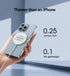 2 Pack Magnetic Wireless Charger 15W Fast Apple Mag-Safe Charger for iPhone 15/14/13/12 Series Magnet Charging Pad for AirPods 3/2/Pro with 5ft Du...