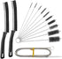Multifunctional pipe Cleaners Tool Set: Crevice Cleaning Brushes, Pipe Tube Brush Set,detailing brush? Gap Cleaning Brush Nylon Straw Brush Set Lo...