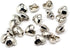 20Pcs 10mm(0.394inch) Heart Shape Gold Metal Buttons for Sewing Small Blouse Shirt Button with Shank DIY Crafts Silver Color...