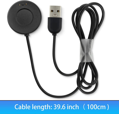 RUKUHOT Magnetic Fast Charger Cable Compatible for Withings ScanWatch/Scanwatch Horizon, Charger Base with 3.3 Feet USB Charging Cord fit for With...