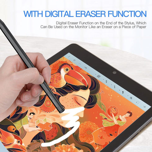 TUCANA Upgraded EMR Stylus Pen with Digital Eraser, Support 4,096 Pressure Level. Tablet Stylus fits Remarkable Tablet/Most Samsung Tablet...
