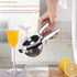 Manual Lime Squeezer, lemon squeezer manual, Stainless Steel Citrus Press citrus squeezer hand press, for Lemon, Citrus, Lime,Orange, Fruit Squeez...