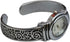Geneva Womens Oxidized Scroll Design Hinged Fashion Cuff Watch White Dial W9132...