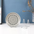 Plate Holder Easel Display Stand - 8 inch Metal Plate Stands for Display - Tabletop Picture Stand - Silver Iron Easels for Display Pictures | Phot...