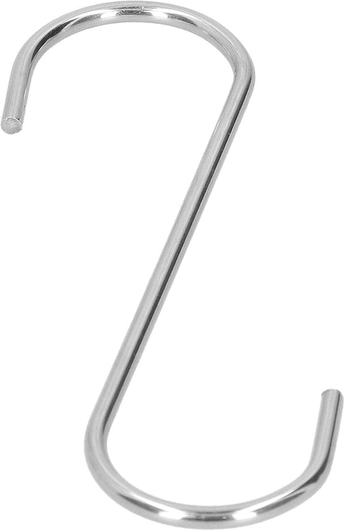 S Hook, Hanging Feeder Stainless Steel S Hook, Stainless Steel Heavy Duty S Shaped Hook for Bathroom, for Garden Balcony Hanging Bird Feeder Acces...