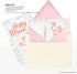 LUXPaper 4Bar A1 Contour Flap Invitation Envelopes | 3 5/8" x 5 1/8" | Candy Pink | 80lb. Text | 50 Qty...