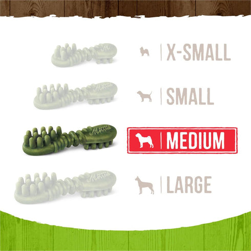 Merrick Fresh Kisses Natural Dental Chews Infused With Coconut And Botanical Oils For Medium Dogs 25-50 Lbs - 6 ct. Bag...